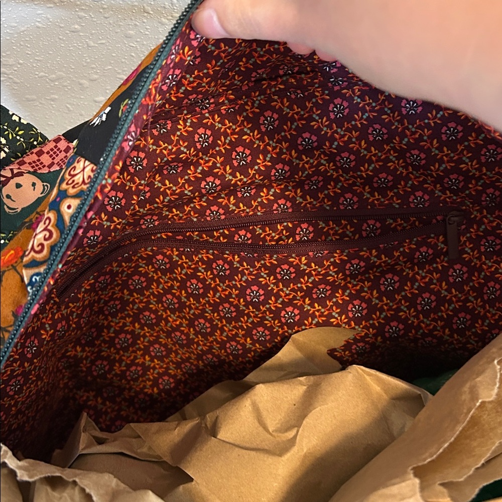 Vera Bradley X Anthropologie Weekender Bag Set of 3 Quilted Patchwork - Picture 10 of 11
